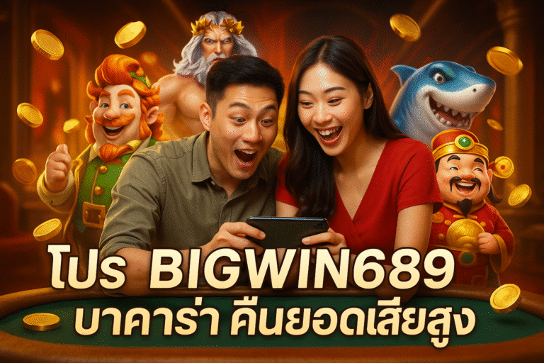 โปร BIGWIN689 บาคาร่า คืนยอดเสียสูง