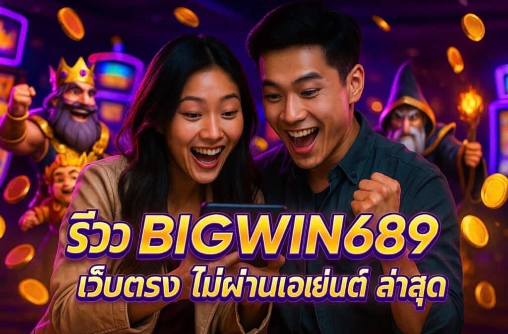 รีวิว BIGWIN689 เว็บตรง ไม่ผ่านเอเย่นต์ ล่าสุด