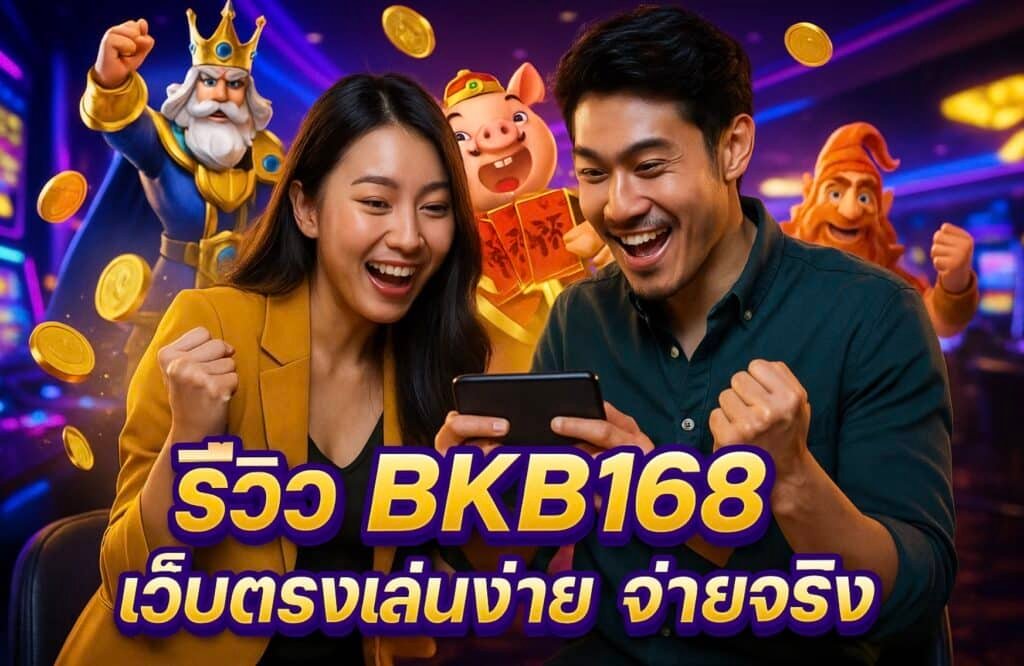รีวิว BKB168 เว็บตรงเล่นง่าย จ่ายจริง